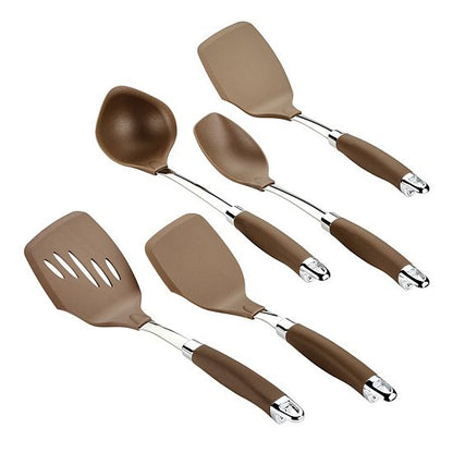  Anolon SureGrip Nonstick Kitchen Utensils 5-Piece Set