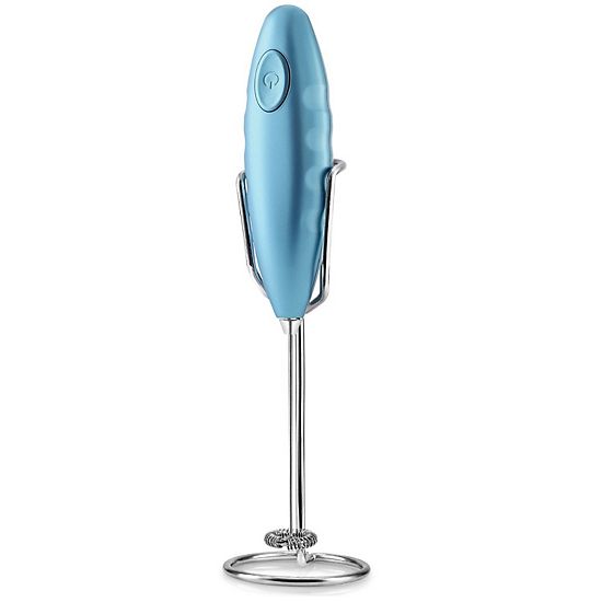  Zulay Kitchen Double Grip Milk Frother For Coffee With Upgraded Holster Stand