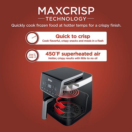  Ninja Air Fryer Pro XL 6-in-1 With 6.5-qt. Capacity, Nonstick Basket & Crisper Plate