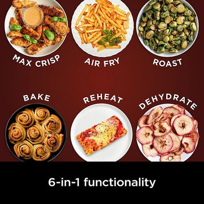  Ninja Air Fryer Pro XL 6-in-1 With 6.5-qt. Capacity, Nonstick Basket & Crisper Plate