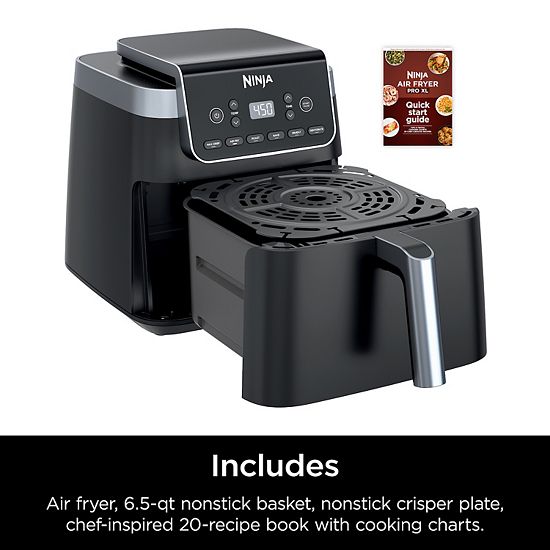  Ninja Air Fryer Pro XL 6-in-1 With 6.5-qt. Capacity, Nonstick Basket & Crisper Plate
