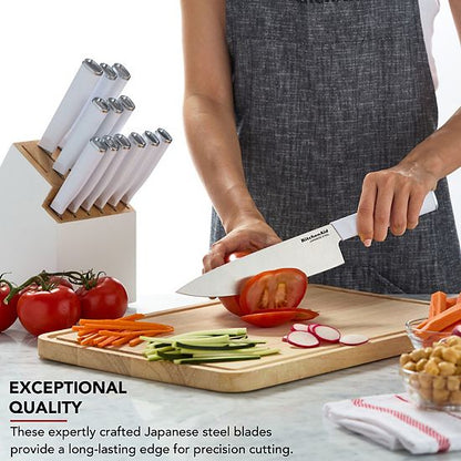  KitchenAid® Classic Knife Block 14-piece Set With Built In Sharpener