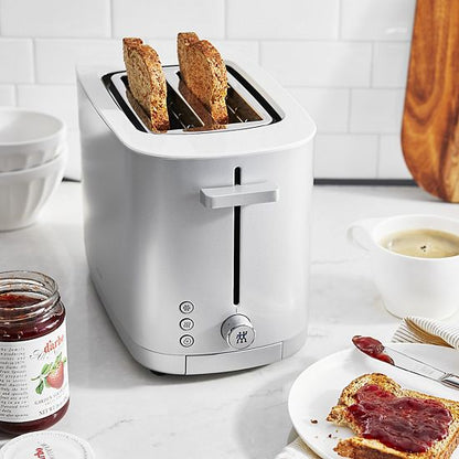  Zwilling Enfinigy Cool Touch, 2-slice Toaster, Extra Wide 1.5" Slots For Bagels And Toast