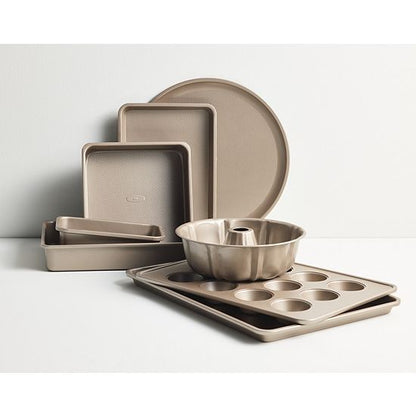  Bakersville Textured Carbon Steel 3-Piece Bakeware Set