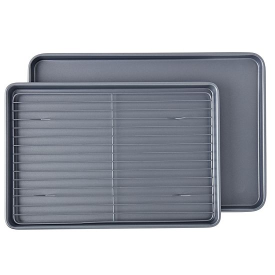  Bakersville Carbon Steel 3-Piece Bakeware Set