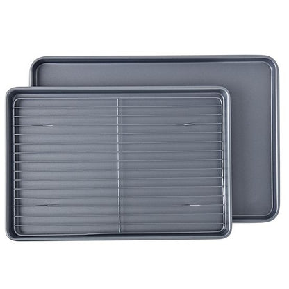  Bakersville Carbon Steel 3-Piece Bakeware Set