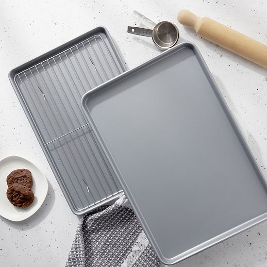  Bakersville Carbon Steel 3-Piece Bakeware Set