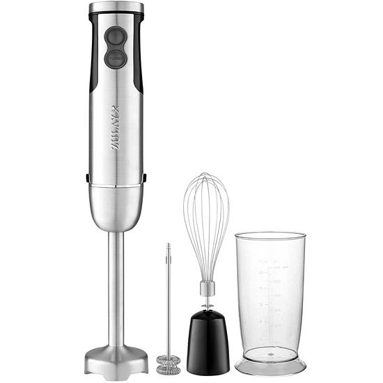  Zulay 4-in-1 Immersion Blender Handheld Mixer - Powerful 800 Watt Hand Blender