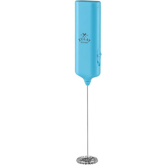  Zulay Kitchen Powerful Mini Milk Frother Handheld - Electric Hand Mixer