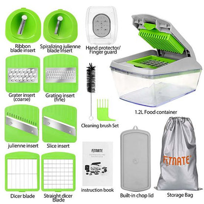  13 In 1 Vegetable Food Chopper Slicer Dicer