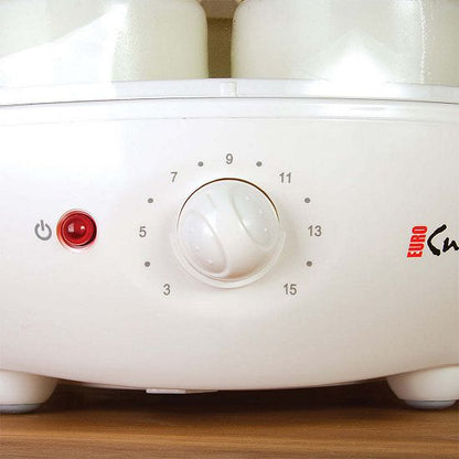  Yogurt Maker Automatic'; W/automatic Timer, And 7- 6oz Glass Jars