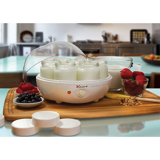  Yogurt Maker; W/7- 6oz Glass Jars