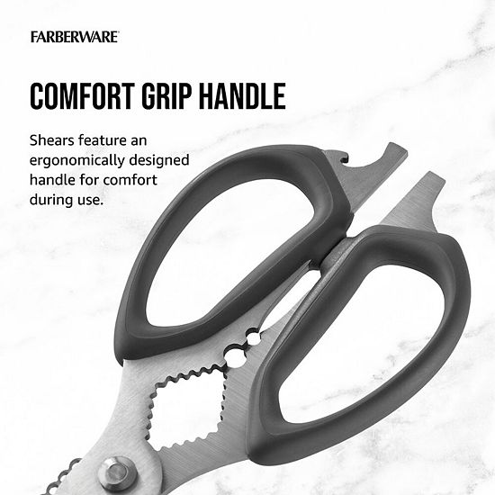  Farberware 10-in-1 Multi-Tool Shears With Edgekeeper Sheath