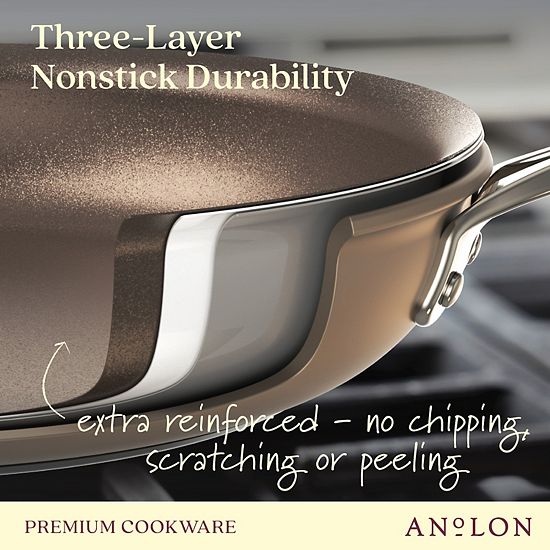  Anolon Ascend 10-pc. Hard Anodized Nonstick Cookware Set
