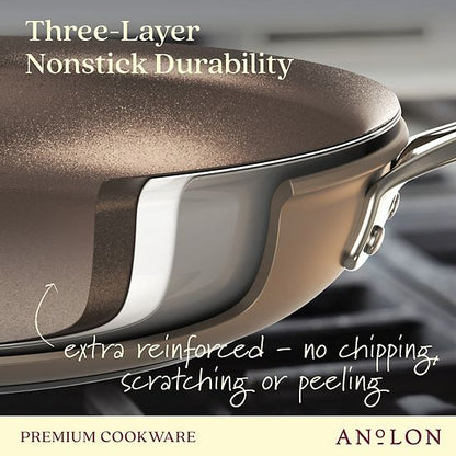  Anolon Ascend 10-pc. Hard Anodized Nonstick Cookware Set