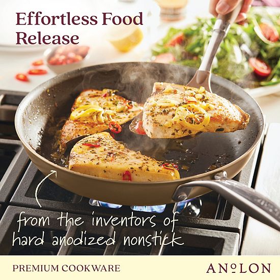  Anolon Ascend 10-pc. Hard Anodized Nonstick Cookware Set