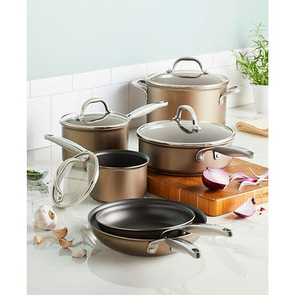  Anolon Ascend 10-pc. Hard Anodized Nonstick Cookware Set