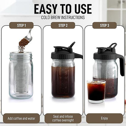  Zulay Kitchen Premium Cold Brew Coffee Maker 32oz