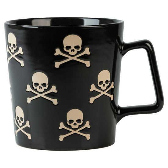 10 Strawberry Street 4-Piece 20-oz. Skull & Crossbones Mugs