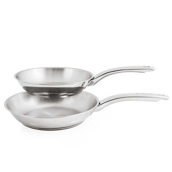  BergHOFF Belly Shape 12-pc. Stainless Steel Cookware Set With Stainless Steel Lids