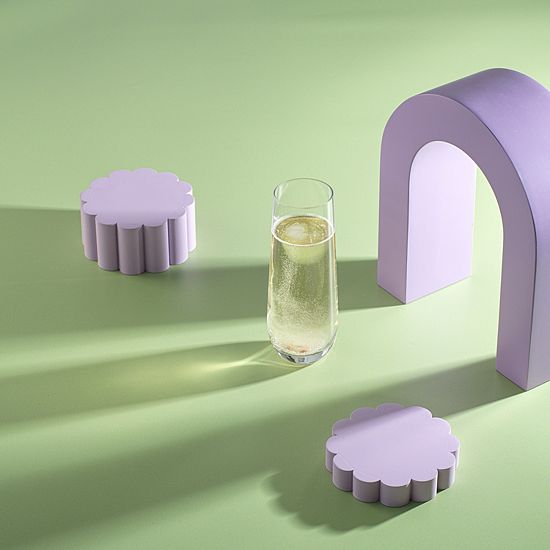  JoyJolt Milo 8-pc. Champagne Glass Set