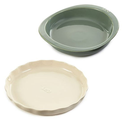  BergHOFF Balance Stone 11" 1.59-qt Rippled Pie Dish