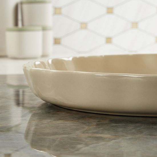  BergHOFF Balance Stone 11" 1.59-qt Rippled Pie Dish