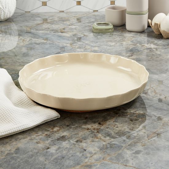  BergHOFF Balance Stone 11" 1.59-qt Rippled Pie Dish