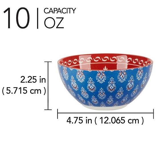  Certified International Panache 6-pc. All Purpose Bowls Set