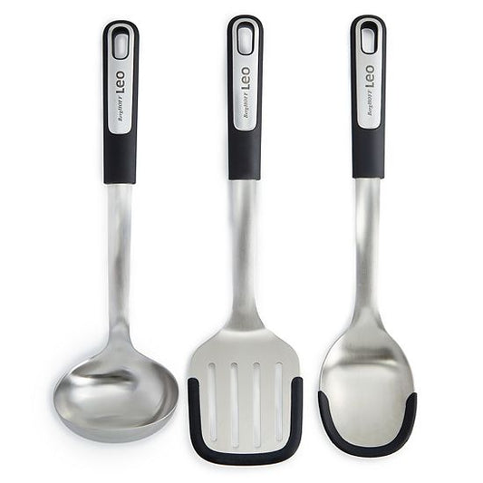  BergHOFF Leo Graphite Stainless Steel 3-piece Utensil Set