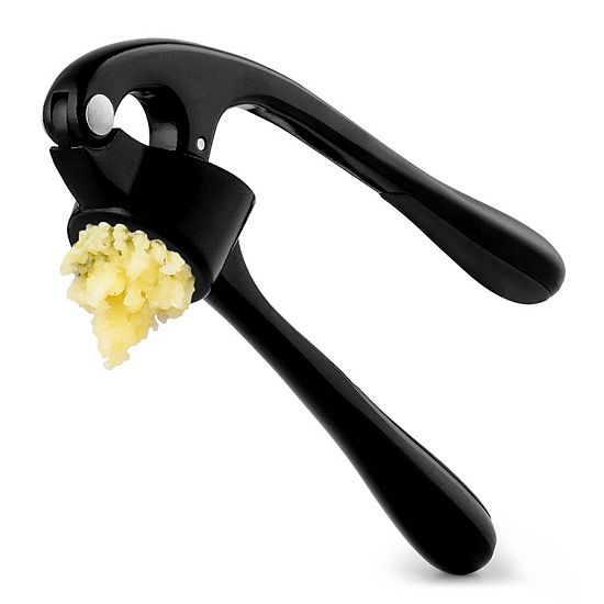 Zulay Kitchen Durable Garlic Masher With Soft, Easy To Squeeze Handle