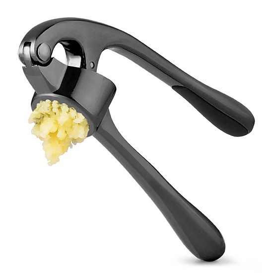  Zulay Kitchen Durable Garlic Masher With Soft, Easy To Squeeze Handle