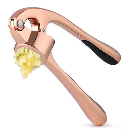  Zulay Kitchen Durable Garlic Masher With Soft, Easy To Squeeze Handle