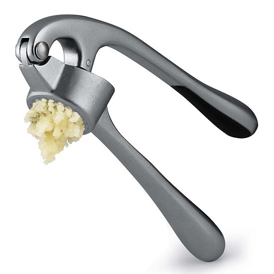  Zulay Kitchen Durable Garlic Masher With Soft, Easy To Squeeze Handle