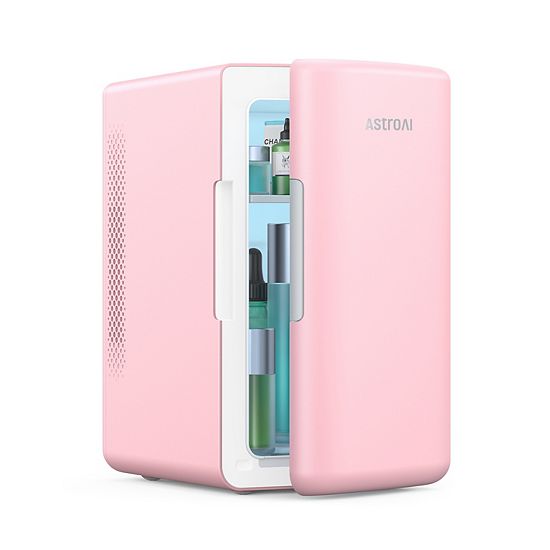 AstroAI 8 Can Mini Fridge 6 Liter Refridgerator For Dorm Room, Bedroom