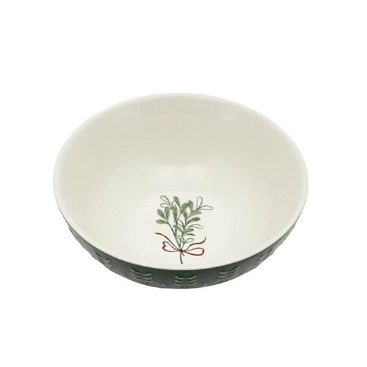  St. Nicholas Square® Holly Embossed Cereal Bowl