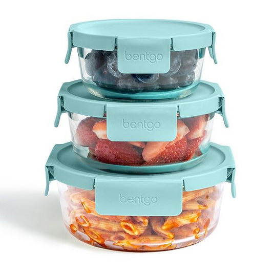  Bentgo Glass Leak-Proof 6-pc. Food Storage Set